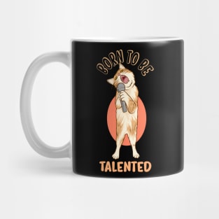 Feline Serenade: Born to be Talented Meow-sician Mug